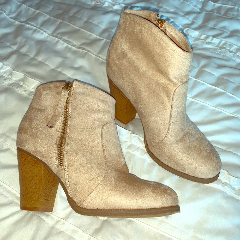 Tan Booties!